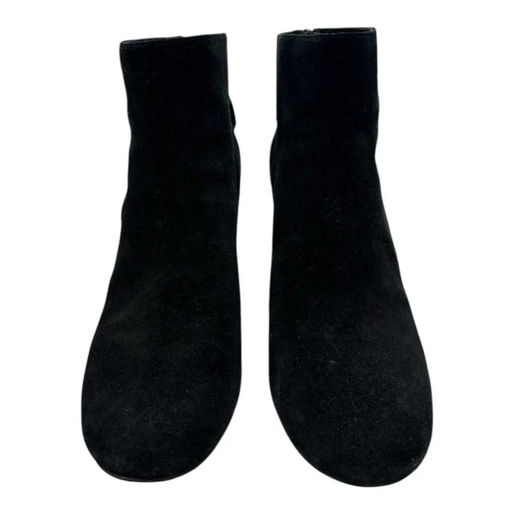 ASH Black Suede Ankle Boots Booties Women’s Size 7